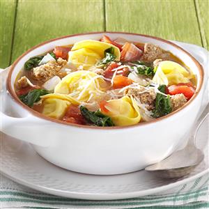 Rustic Italian Tortellini Soup Recipe Rustic Italian Tortellini Soup Recipe
