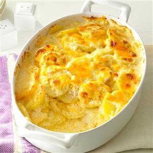 Sharp Cheddar Scalloped Potatoes Recipe Sharp Cheddar Scalloped Potatoes Recipe