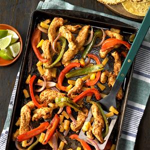 Sheet Pan Pineapple Chicken Fajitas Recipe Sheet Pan Pineapple Chicken Fajitas Recipe