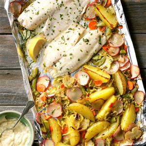 Sheet Pan Tilapia and Vegetable Medley Recipe Sheet Pan Tilapia and Vegetable Medley Recipe