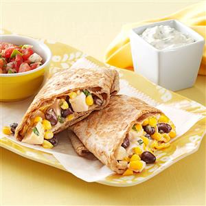 Skillet Chicken Burritos Recipe Skillet Chicken Burritos Recipe