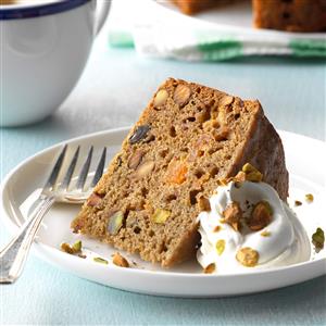 Slow Cooker Mixed Fruit & Pistachio Cake Recipe Slow Cooker Mixed Fruit & Pistachio Cake Recipe