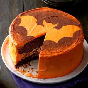 So-Easy-It's-Spooky Bat Cake Recipe So-Easy-It's-Spooky Bat Cake Recipe