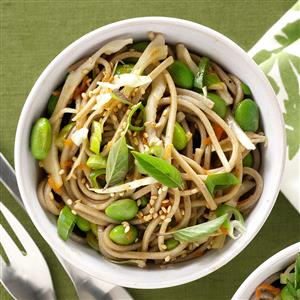 Soba Noodles with Ginger-Sesame Dressing Recipe Soba Noodles with Ginger-Sesame Dressing Recipe