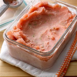 Sonoran Sunset Watermelon Ice Recipe Sonoran Sunset Watermelon Ice Recipe
