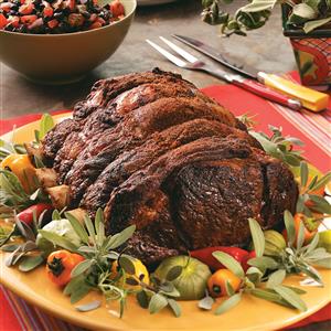 Southwest Rib Roast with Salsa Recipe | Taste of Home