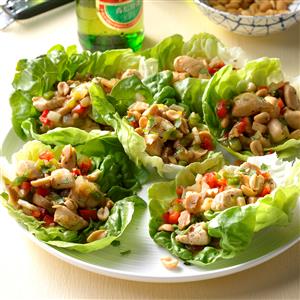 Spicy Chicken Lettuce Wraps Recipe Spicy Chicken Lettuce Wraps Recipe