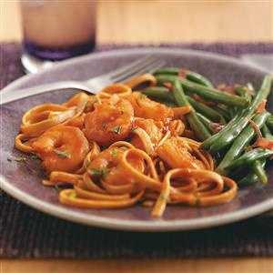 Spicy Tomato Shrimp Fettuccine Recipe Spicy Tomato Shrimp Fettuccine Recipe