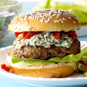 Spinach Tomato Burgers Recipe Spinach Tomato Burgers Recipe
