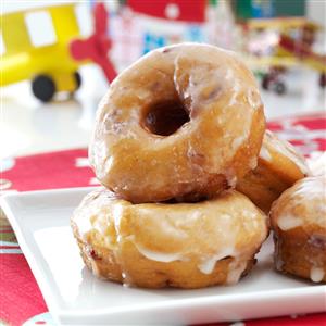 Sweet Potato-Cranberry Doughnuts Recipe Sweet Potato-Cranberry Doughnuts Recipe