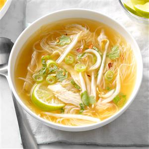 Thai Chicken Noodle Soup Recipe