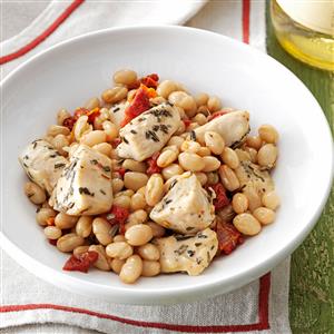 Tuscan Chicken and Beans Recipe Tuscan Chicken and Beans Recipe