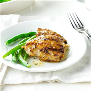 Maple-Thyme Chicken Thighs Recipe Maple-Thyme Chicken Thighs Recipe