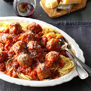 Slow Cooker Spaghetti & Meatballs Recipe Slow Cooker Spaghetti & Meatballs Recipe