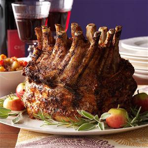 Holiday Crown Pork Roast Recipe Holiday Crown Pork Roast Recipe