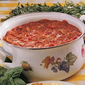 Garden-Fresh Spaghetti Recipe Garden-Fresh Spaghetti Recipe