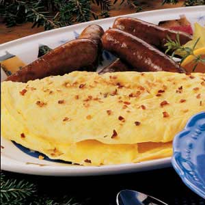 Hot 'n' Spicy Omelet Recipe Hot 'n' Spicy Omelet Recipe