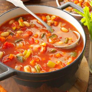 Bloody Mary Soup with Beans Recipe Bloody Mary Soup with Beans Recipe