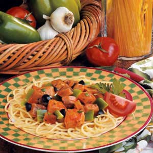 Snappy Eggplant Spaghetti Recipe Snappy Eggplant Spaghetti Recipe
