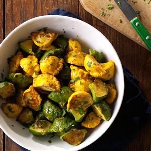 Garlic-Herb Pattypan Squash Recipe Garlic-Herb Pattypan Squash Recipe