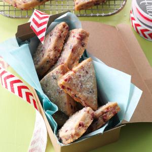 Orange-Cranberry Shortbread Recipe Orange-Cranberry Shortbread Recipe