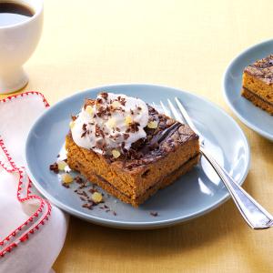 Chocolate-Drizzled Gingerbread Recipe Chocolate-Drizzled Gingerbread Recipe