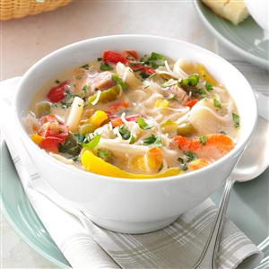 Pork & Rice Noodle Soup Recipe Pork & Rice Noodle Soup Recipe