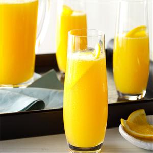 Orange-Apricot Mimosa Punch Recipe Orange-Apricot Mimosa Punch Recipe