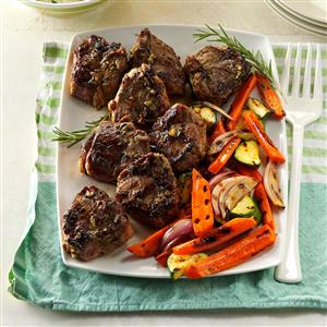 RosemaryThyme Lamb Chops Recipe  Taste of Home