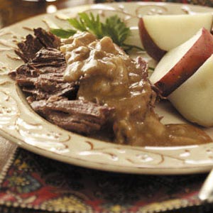 Roast Beef and Gravy Recipe | Taste of Home