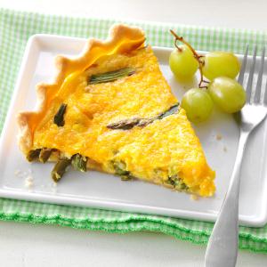 Asparagus & Corn Quiche