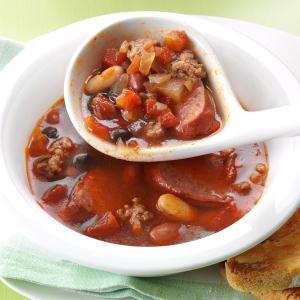 Hearty Beef & Bean Soup Recipe Hearty Beef & Bean Soup Recipe