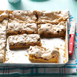 Chocolate Chip & Pecan Meringue Bars Recipe Chocolate Chip & Pecan Meringue Bars Recipe