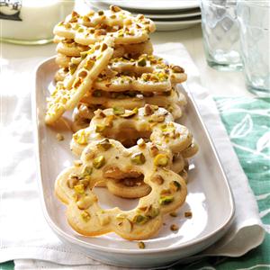 Pistachio-Walnut Cookies Recipe Pistachio-Walnut Cookies Recipe