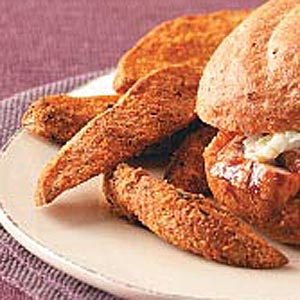 Oven-Baked Country Fries Recipe Oven-Baked Country Fries Recipe
