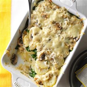 Scalloped Potatoes with Mushrooms Recipe Scalloped Potatoes with Mushrooms Recipe