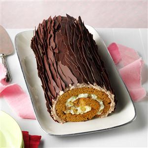 Chocolate Gingerbread Yule Log Recipe Chocolate Gingerbread Yule Log Recipe