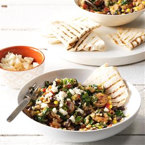 Chorizo Burrito Bowls Recipe Chorizo Burrito Bowls Recipe