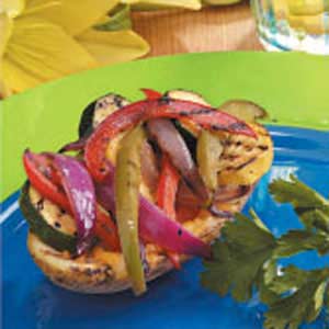 Grilled Vegetable Potato Skins Recipe Grilled Vegetable Potato Skins Recipe