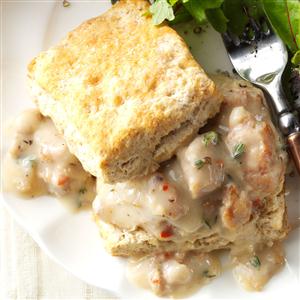 Makeover Biscuits & Gravy Recipe Makeover Biscuits & Gravy Recipe