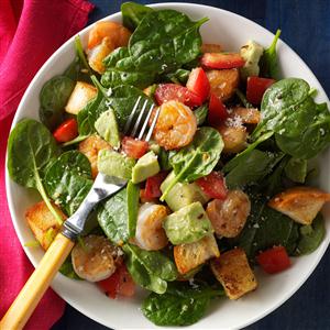 Shrimp Panzanella Salad Recipe Shrimp Panzanella Salad Recipe