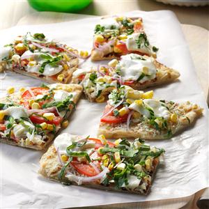 Grilled Garden Pizza Recipe Grilled Garden Pizza Recipe