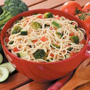 Supreme Spaghetti Salad Recipe Supreme Spaghetti Salad Recipe
