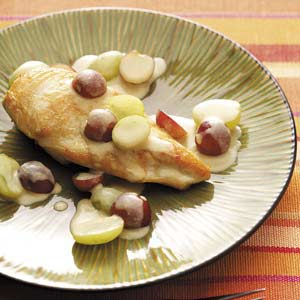 Dijon Chicken with Grapes Recipe Dijon Chicken with Grapes Recipe