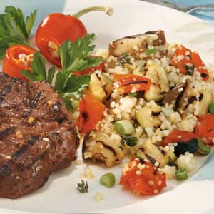 Couscous with Grilled Vegetables Recipe Couscous with Grilled Vegetables Recipe