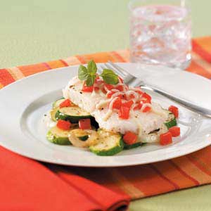 Orange Roughy Italiano Recipe | Taste of Home