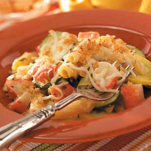 Crab 'n' Penne Casserole Recipe Crab 'n' Penne Casserole Recipe