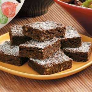 Walnut Oat Brownies Recipe  Taste of Home