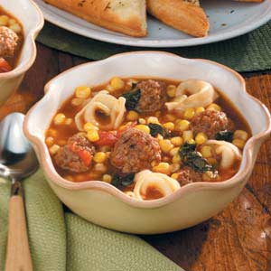 Meatball Tortellini Soup Recipe Meatball Tortellini Soup Recipe