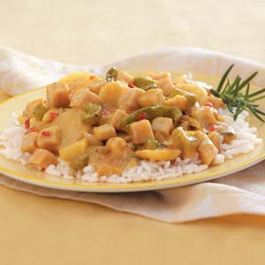 Curried Turkey Skillet Recipe Curried Turkey Skillet Recipe